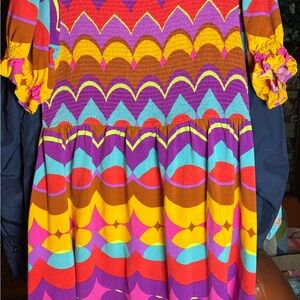 Source Unknown Multicolor Mini Dress
